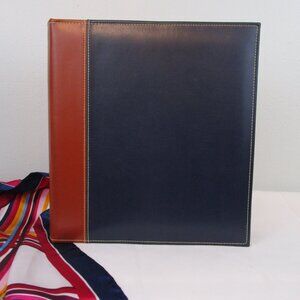 Bindertek Premium Leather 3-Ring Binder/Photo Album - 2nd of 8